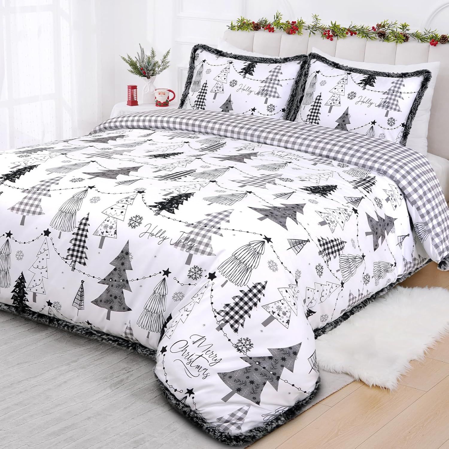 Set Para Cama Completó Navideño No. 04