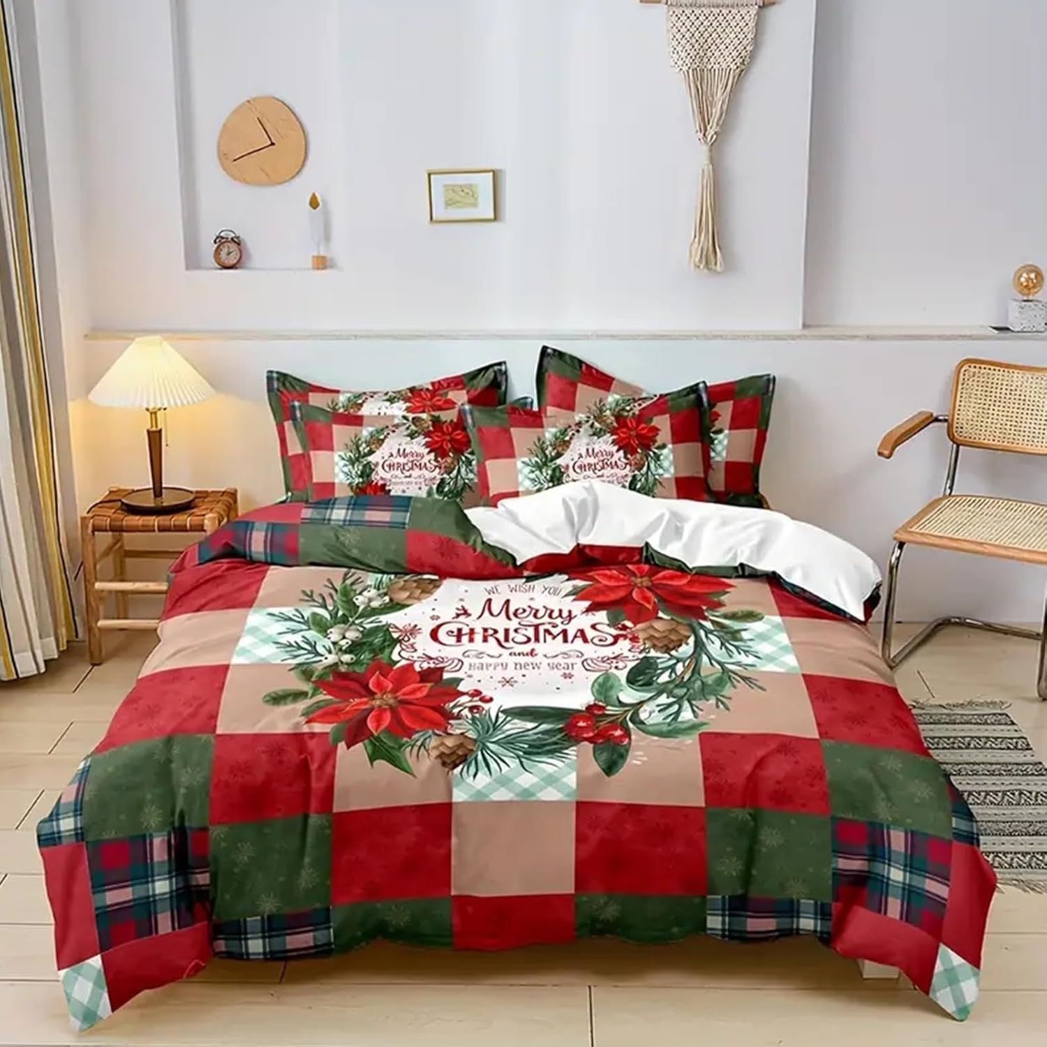 Set Para Cama Completó Navideño No. 02