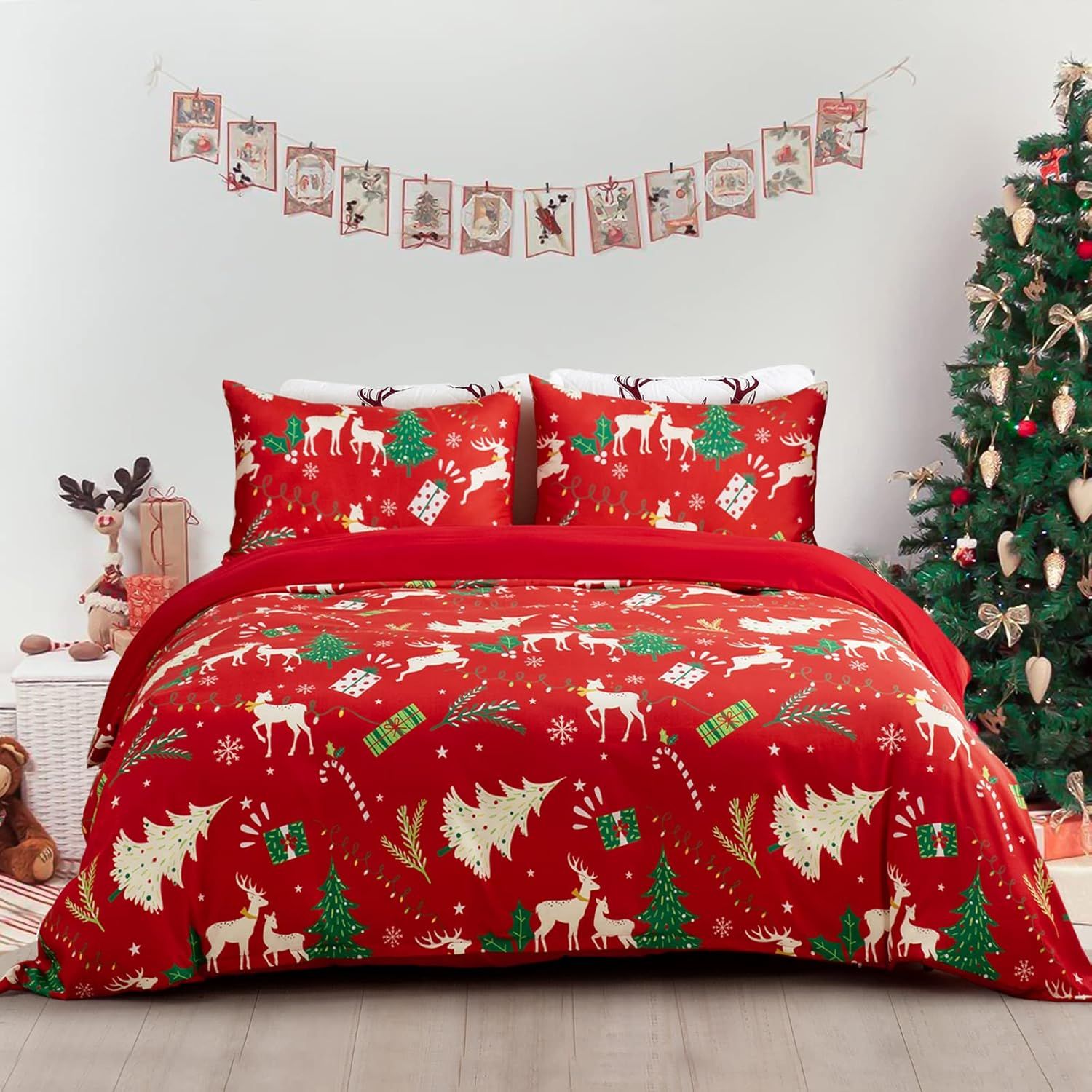 Set Para Cama Completó Navideño No. 10