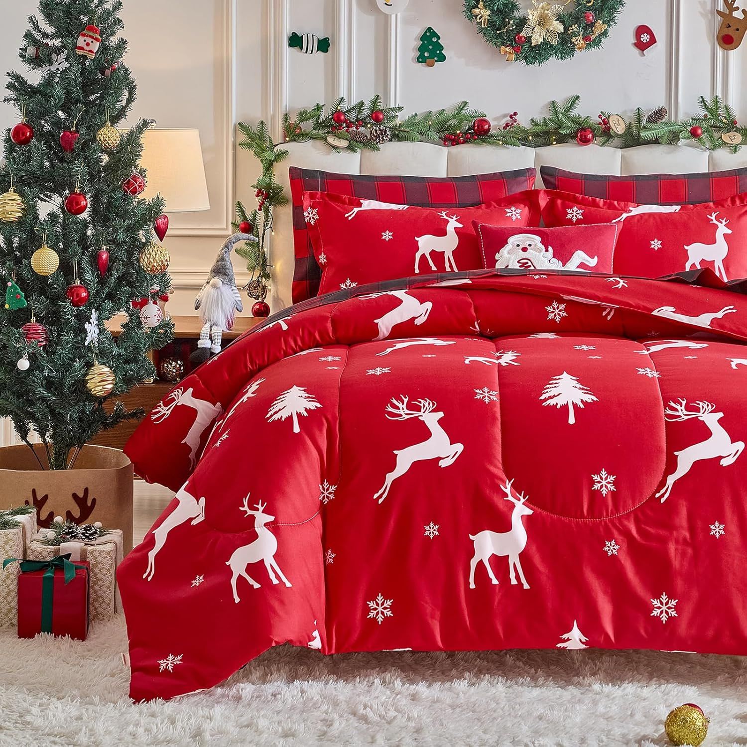 Set Para Cama Completó Navideño No. 11
