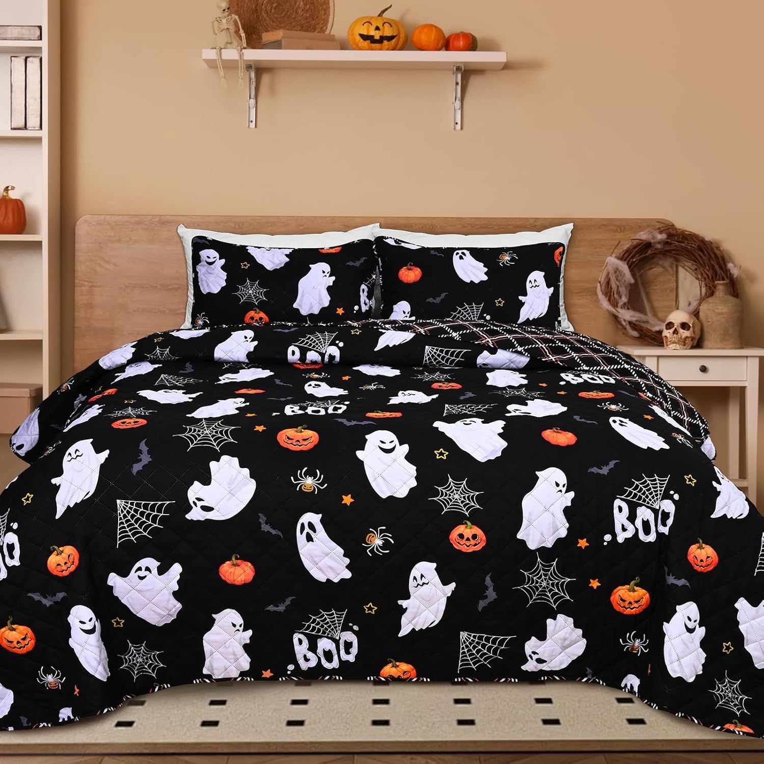 Set Para Cama Completó Halloween No. 16