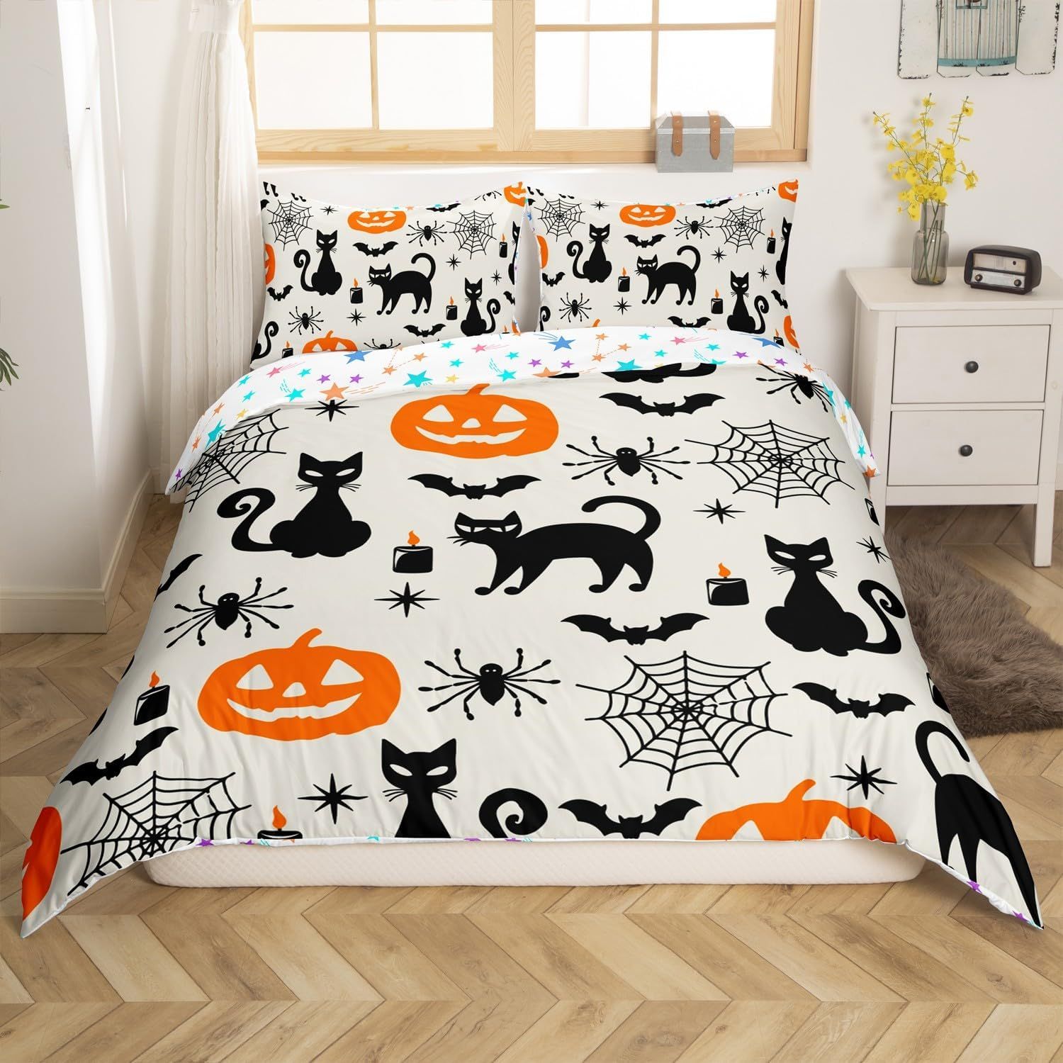 Set Para Cama Completó Halloween No. 02