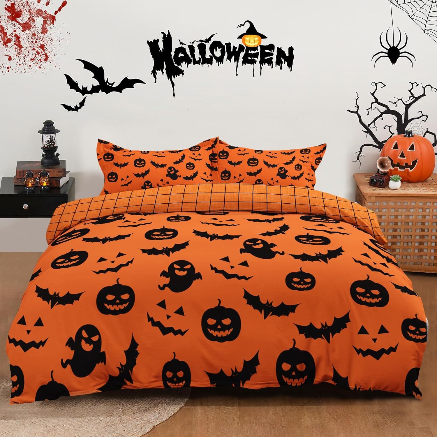 Set Para Cama Completó Halloween No. 20
