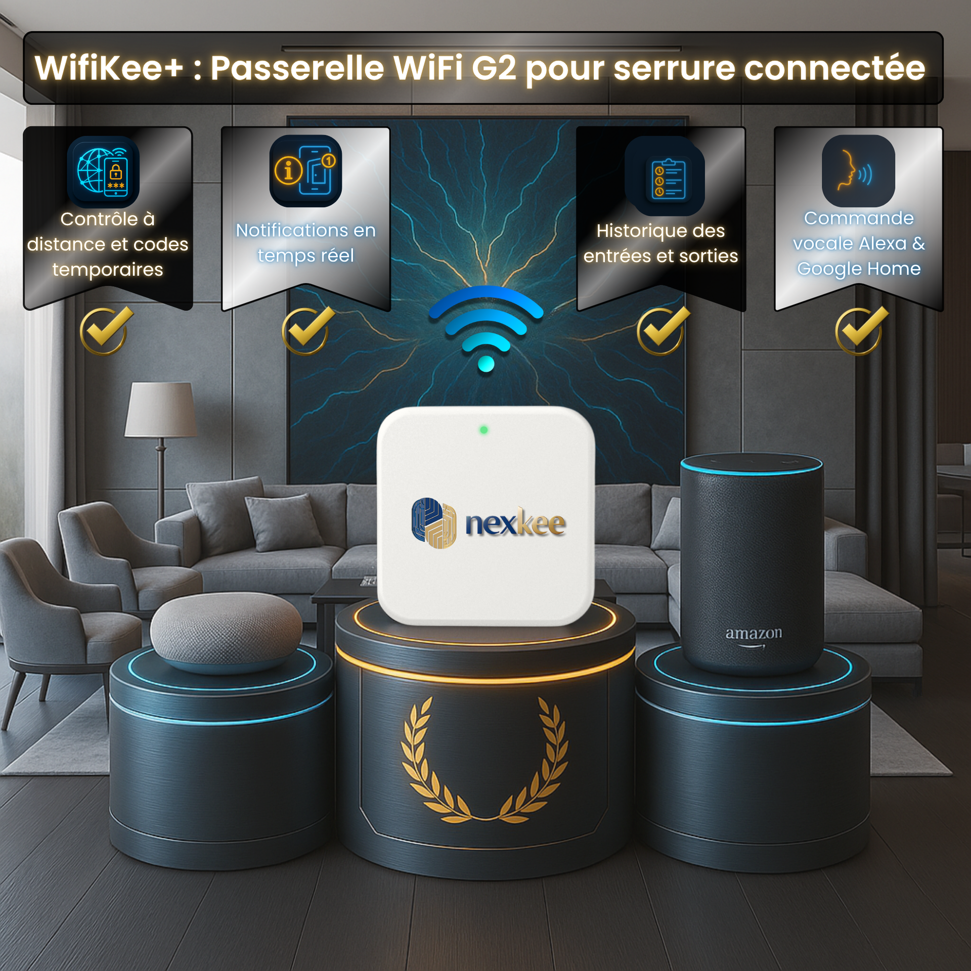 WifiKee+ : Passerelle Wifi G2