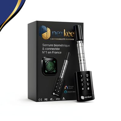 OneKee Black : Serrure Connectée & Biométrique