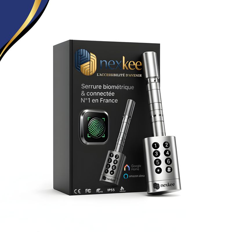 OneKee Silver : Serrure Connectée & Biométrique