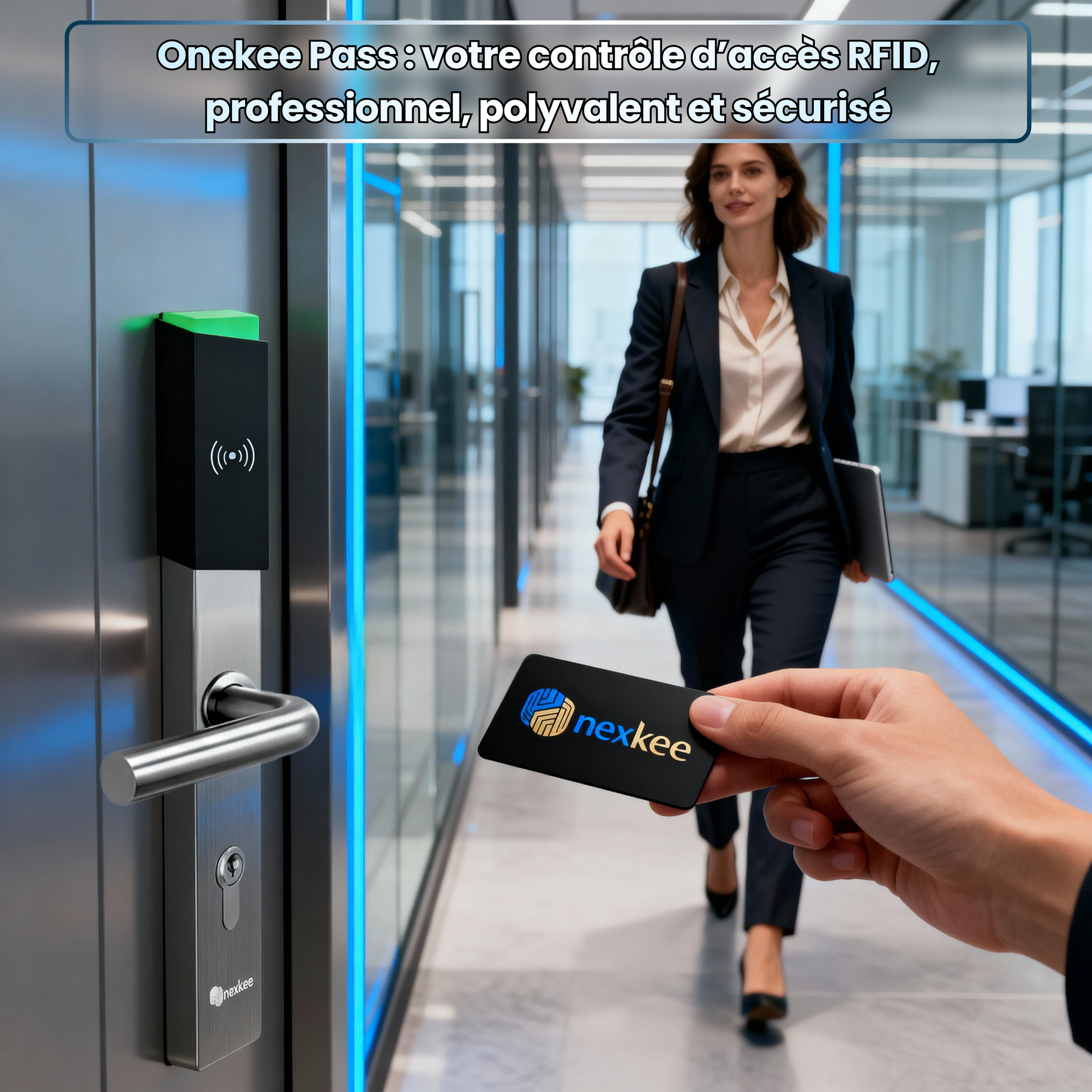 OneKee Pass : Serrure Connectée & Motorisée