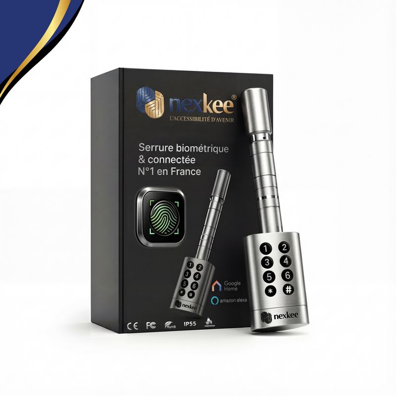OneKee Silver : Serrure Connectée & Biométrique