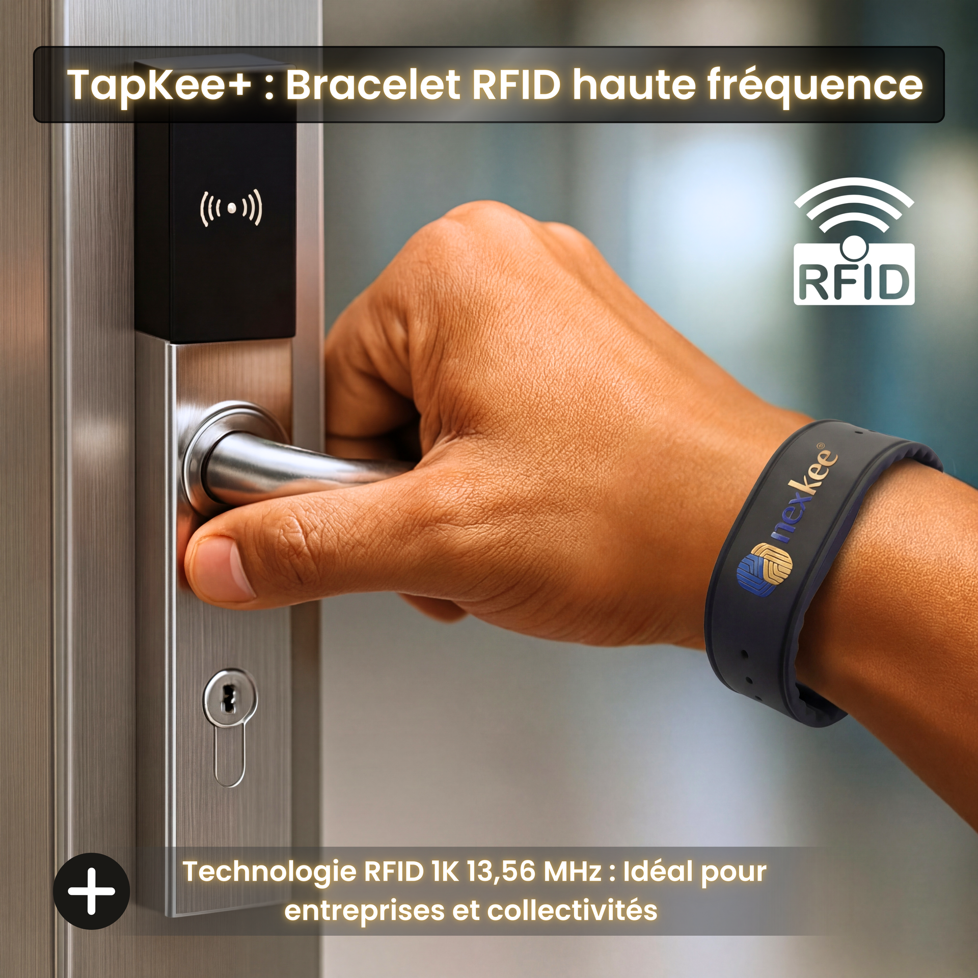 Tapkee+ : Bracelet Autonomie Premium | RFID 1K 13,56 MHz