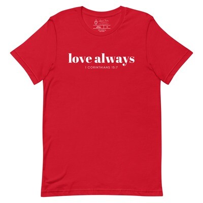 Love - Unisex Staple T-Shirt | Bella + Canvas 3001