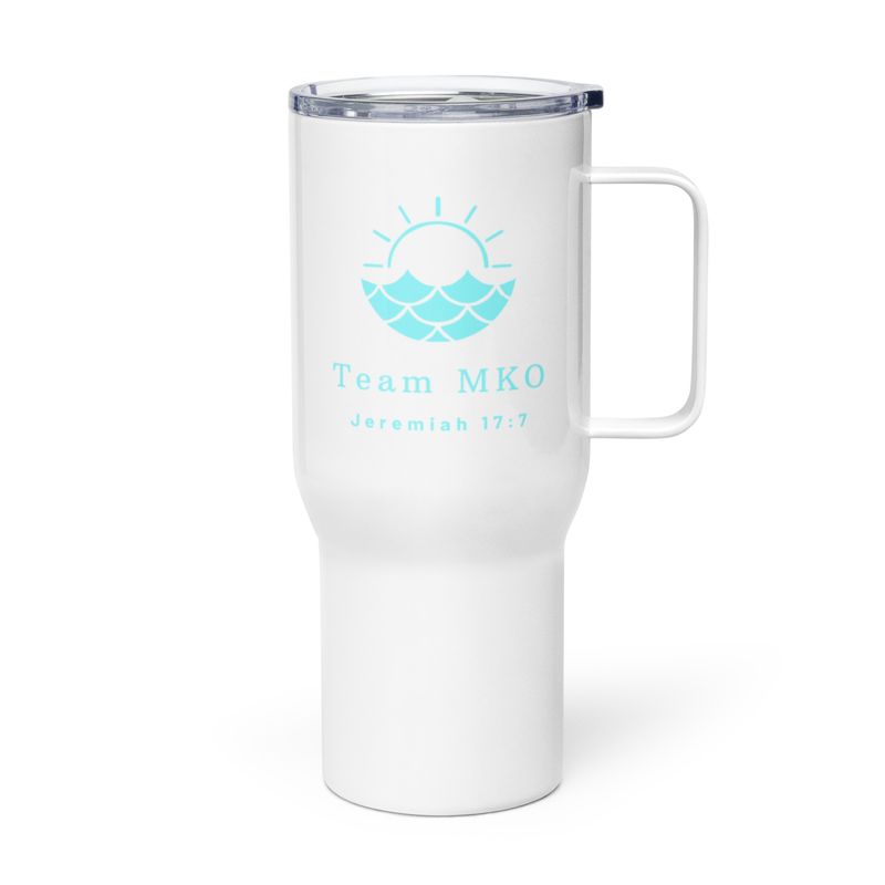 MKO Line - Travel mug with a handle