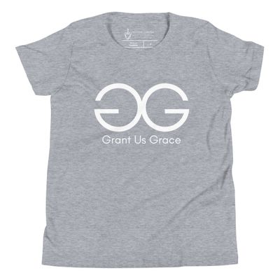 Grant us Grace Line - Youth Short Sleeve T-Shirt