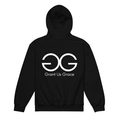 Grant us Grace Line - Youth heavy blend hoodie