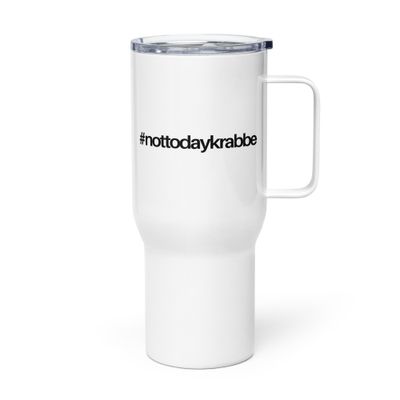 A Line - Travel mug with a handle