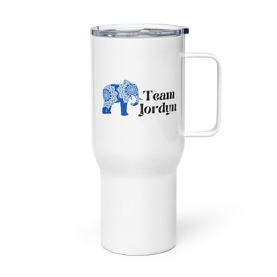 Team Jordyn Line - Travel mug with a handle