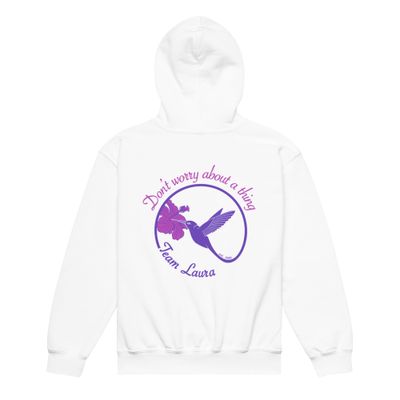 Team Laura Line - Youth heavy blend hoodie
