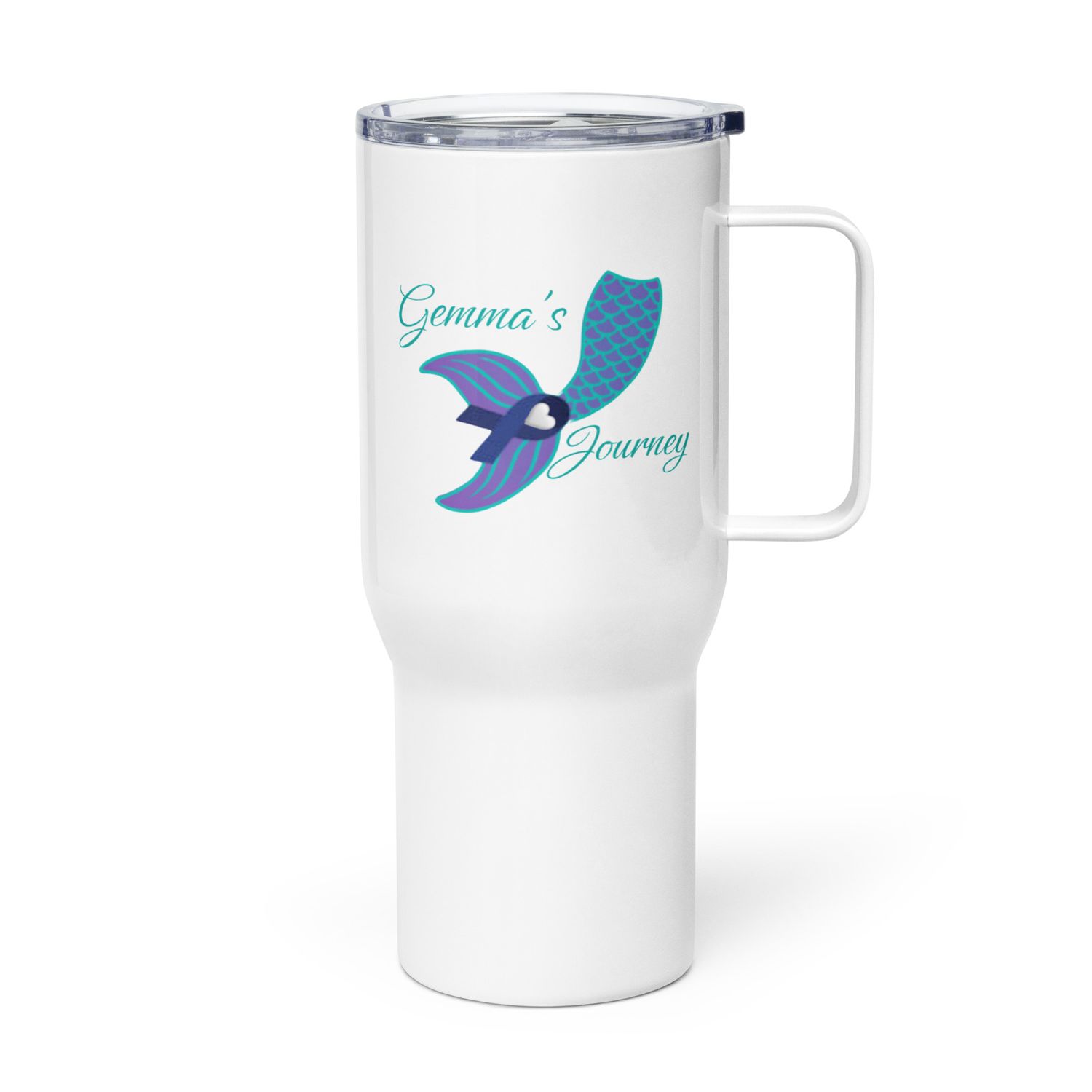 GJ Line - Travel mug with a handle