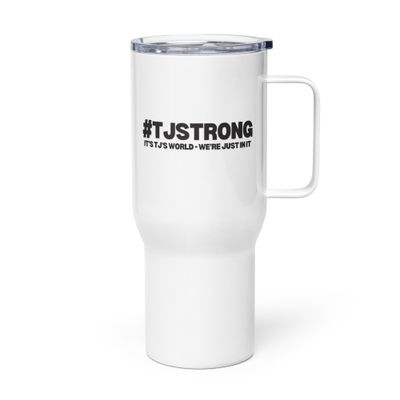 Trea Jr. Strong Line - Travel mug with a handle