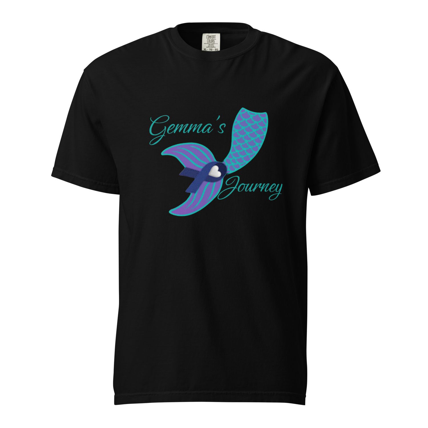 GJ Line - Unisex garment-dyed heavyweight t-shirt