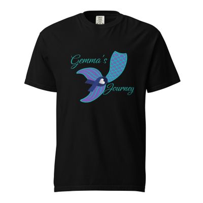 GJ Line - Unisex garment-dyed heavyweight t-shirt