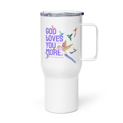 The Phillips Family Line - Travel mug with a handle