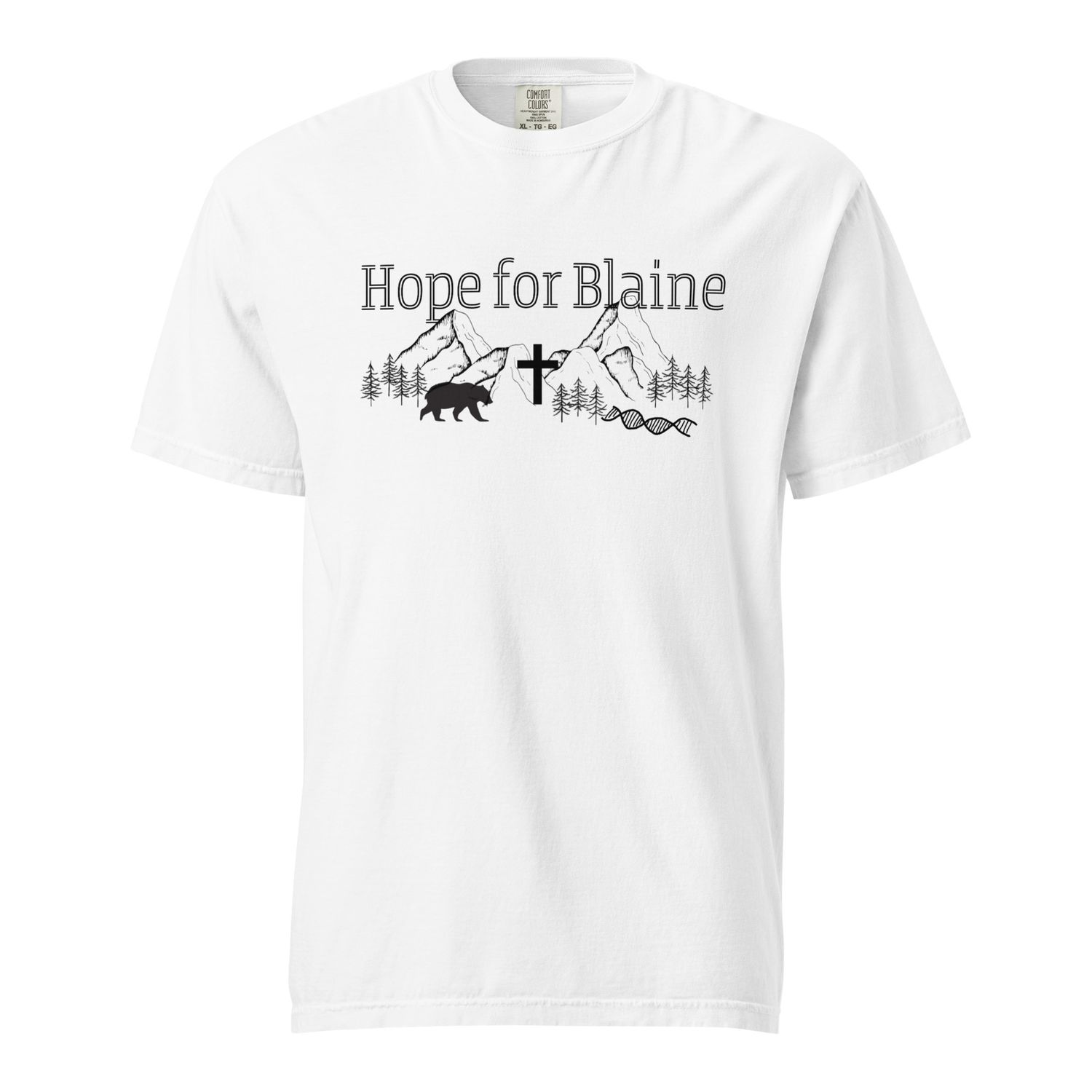 H4B Line - Unisex garment-dyed heavyweight t-shirt