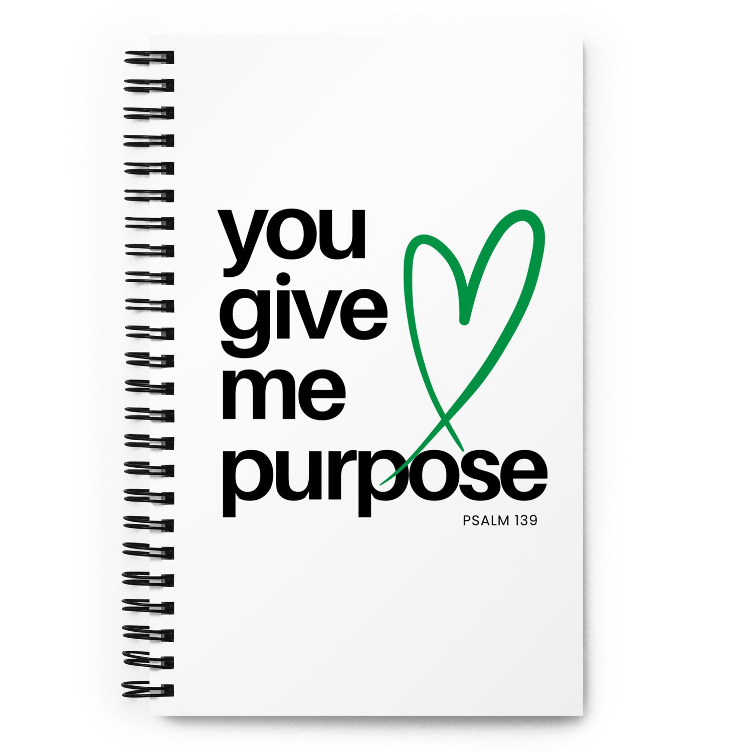 Purpose - Spiral notebook