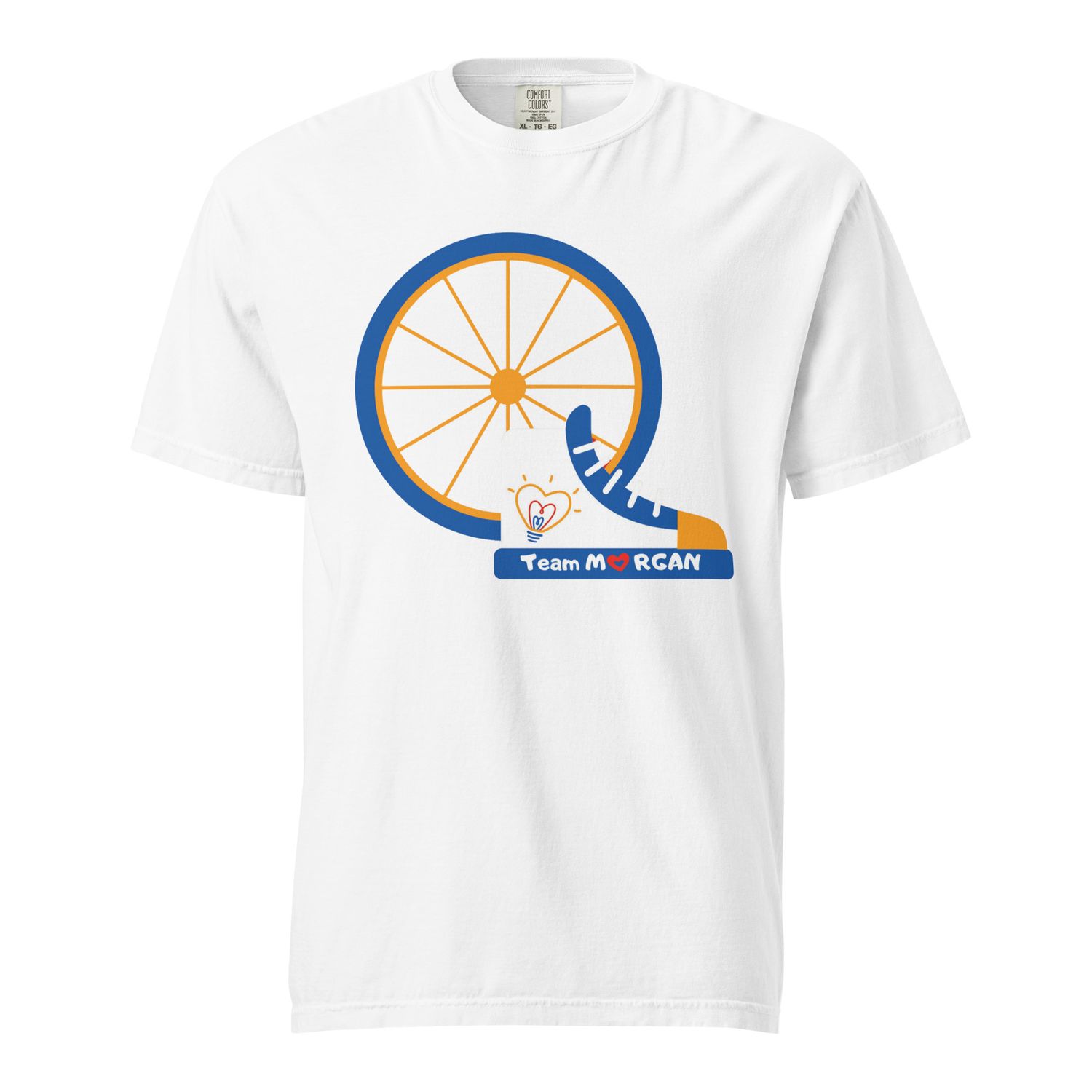 Team Morgan Line - Unisex garment-dyed heavyweight t-shirt