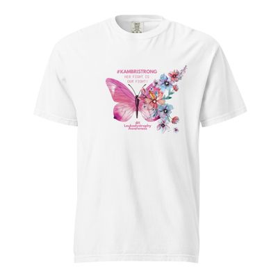 Kambri Strong Line - Unisex garment-dyed heavyweight t-shirt