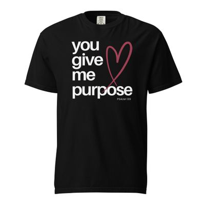Purpose Line - Unisex garment-dyed heavyweight t-shirt