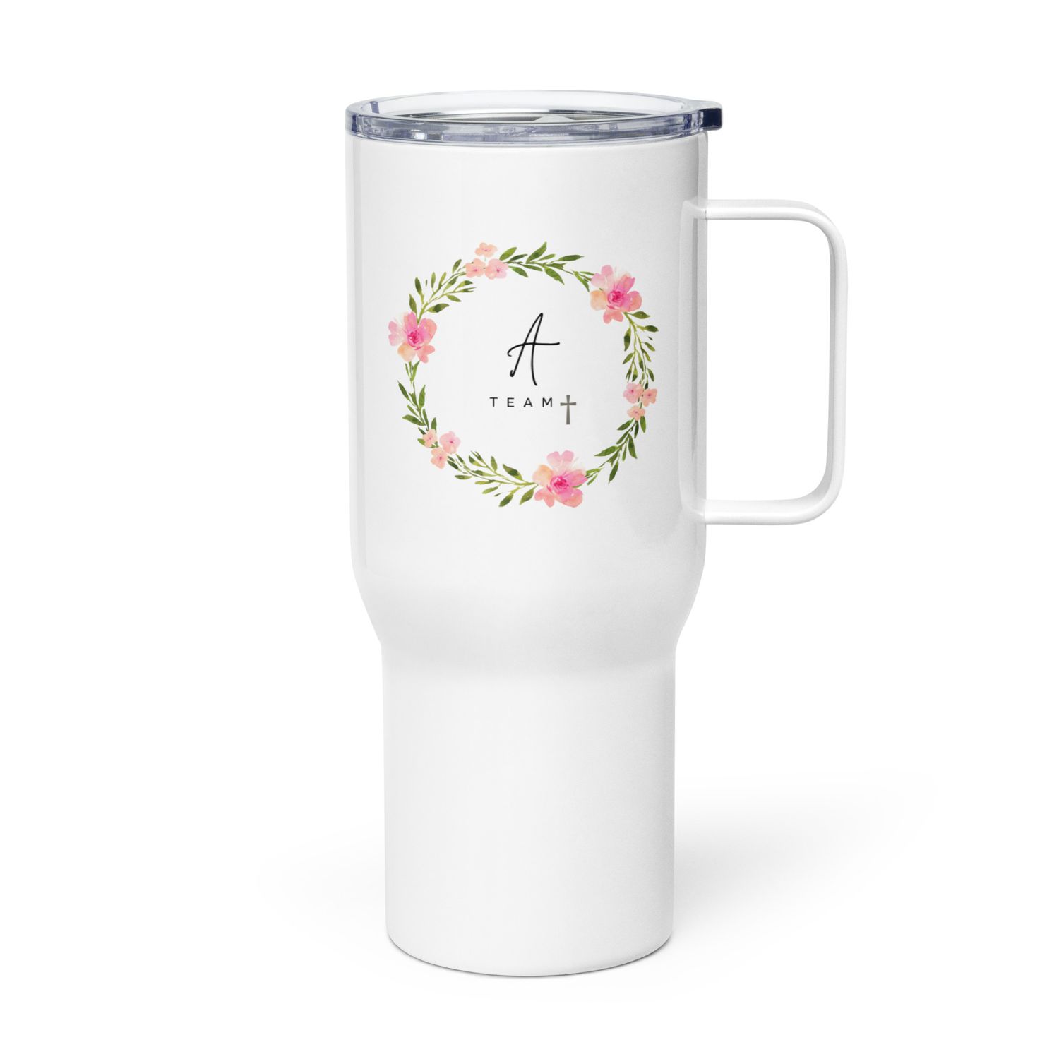 AT Line - Travel mug with a handle