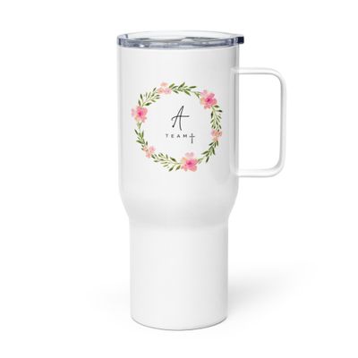 AT Line - Travel mug with a handle