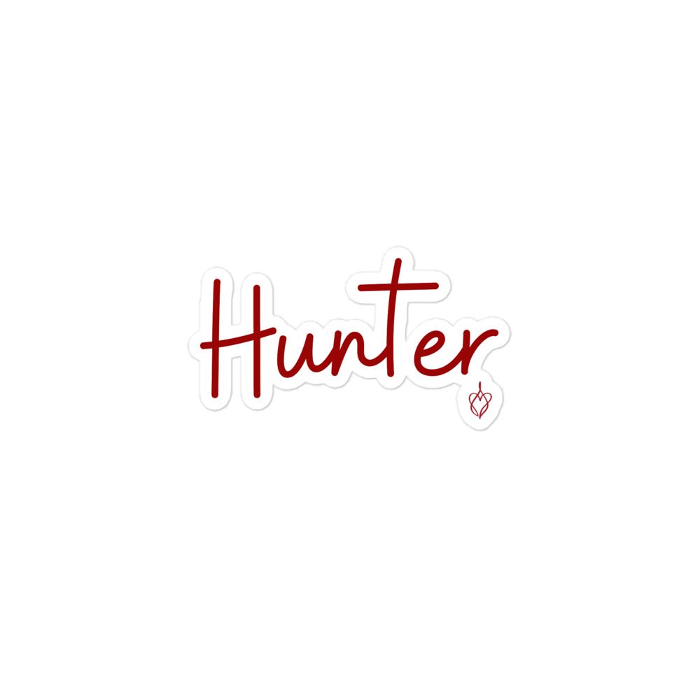 Hunter Line - Bubble-free stickers