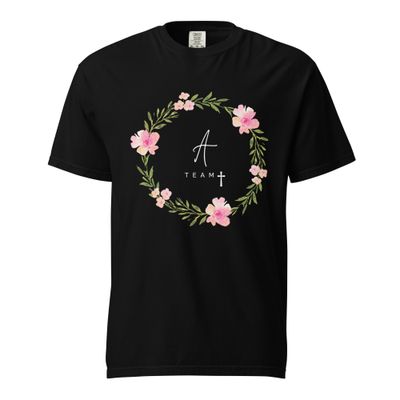 AT Line - Unisex garment-dyed heavyweight t-shirt