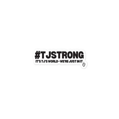 Trea Jr. Strong Line - Bubble-free stickers