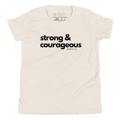Courage Line - Youth Short Sleeve T-Shirt