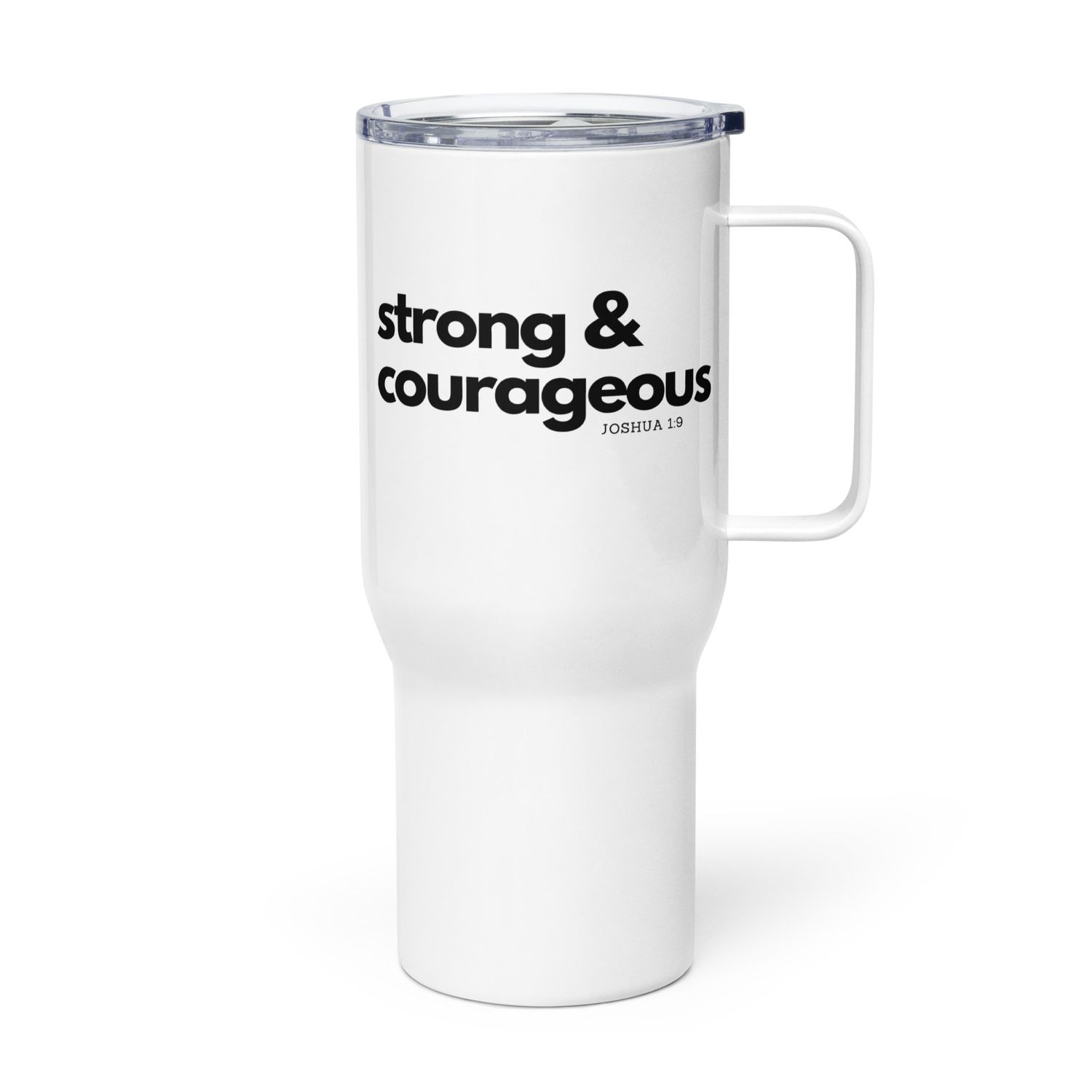 Courage Line - Travel mug with a handle