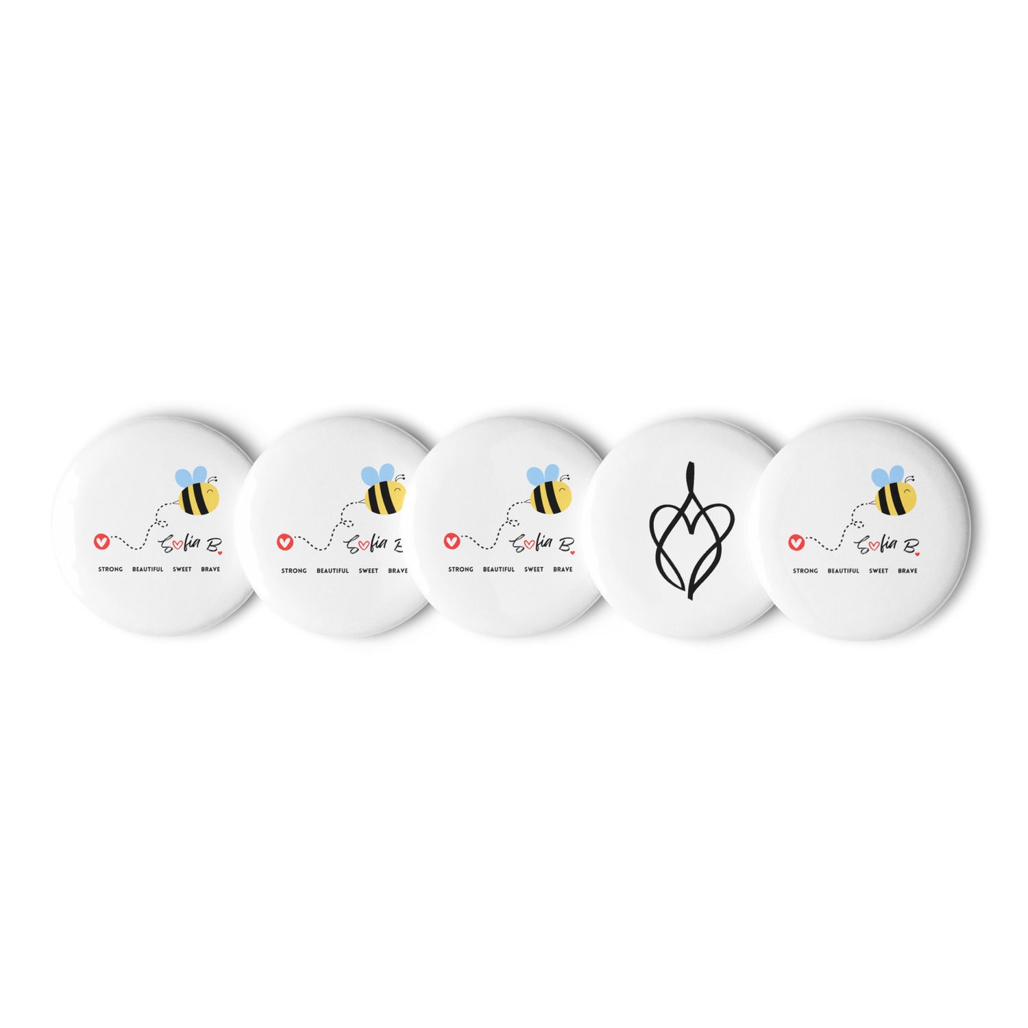 SB Line - Set of pin buttons