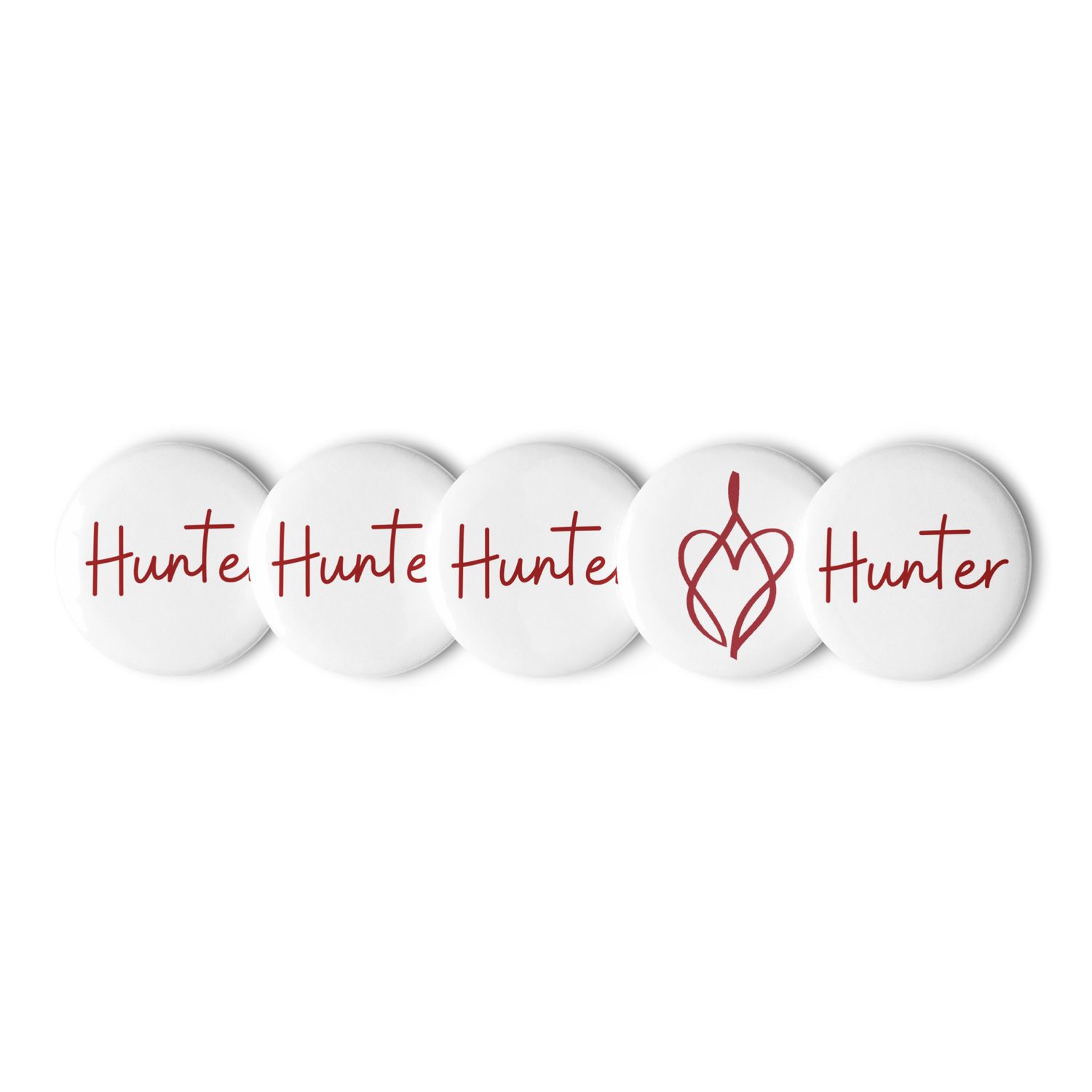Hunter Line - Set of pin buttons