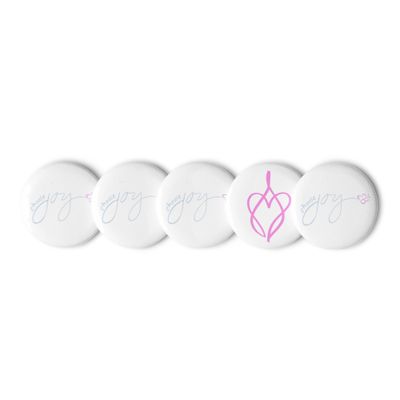 Brooks Line - Set of pin buttons