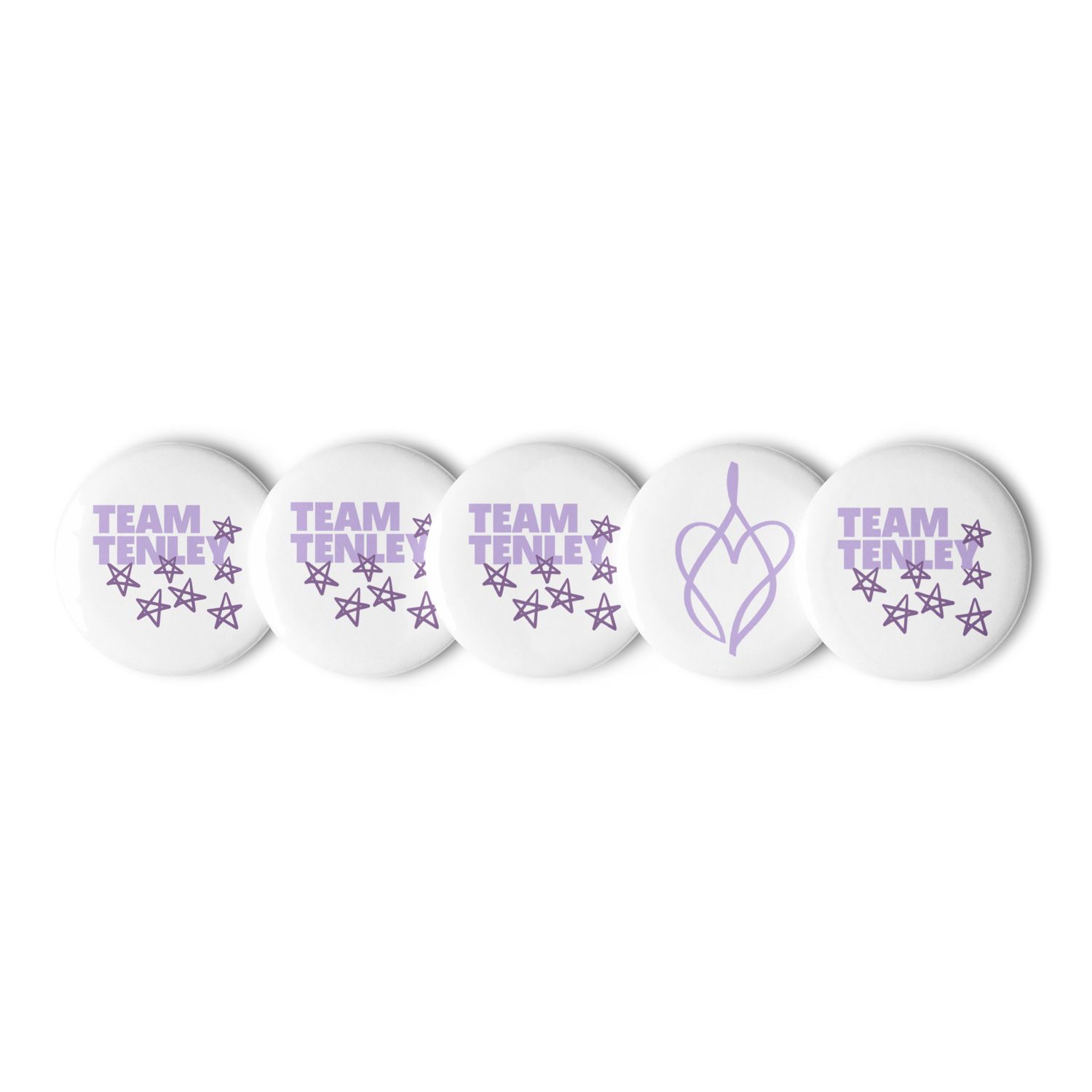 TT Line - Set of pin buttons