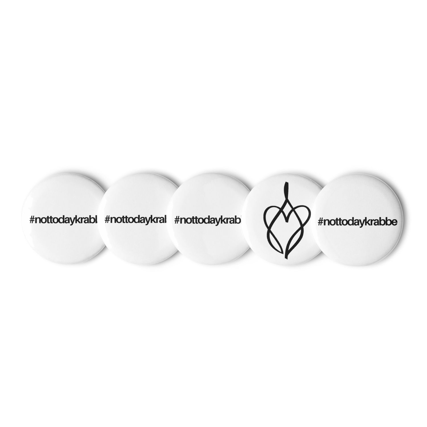 A Line - Set of pin buttons