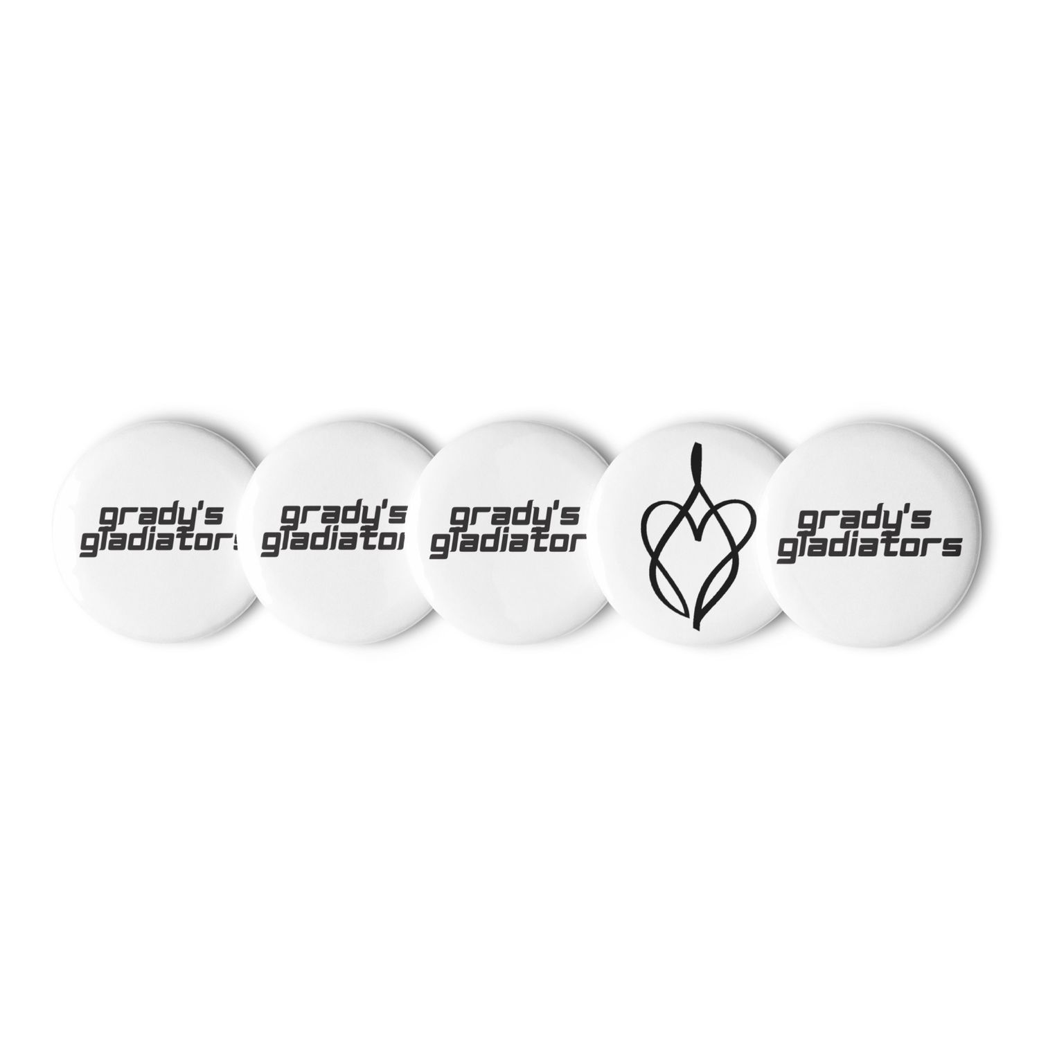 GG Line - Set of pin buttons