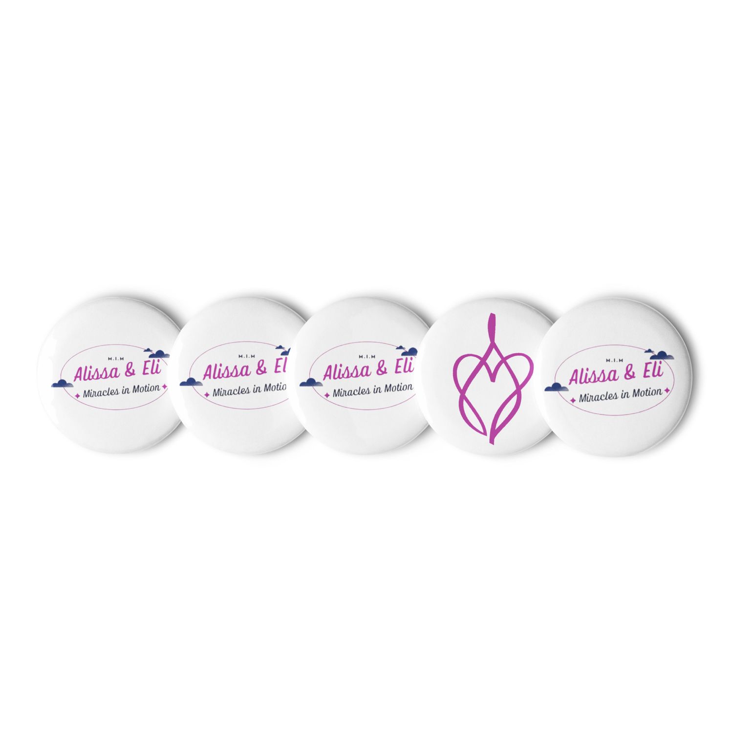 MIM Line - Set of pin buttons