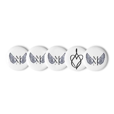 MM Line - Set of pin buttons