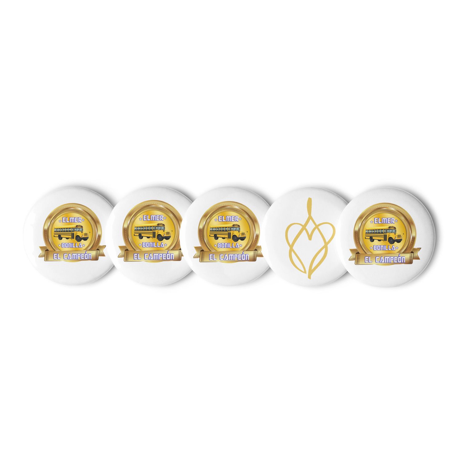 EB Line - Set of pin buttons