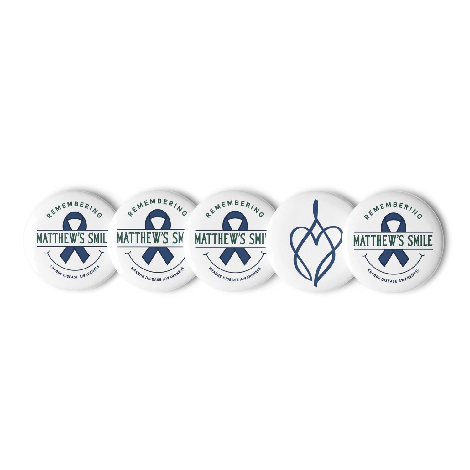 MS Line - Set of pin buttons