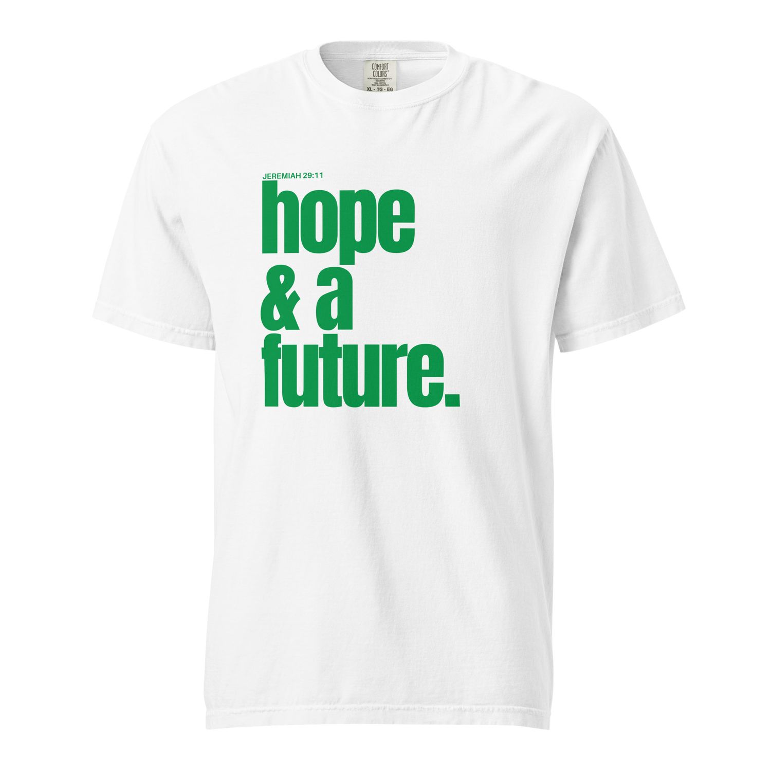 Hope & a Future - Unisex garment-dyed heavyweight t-shirt