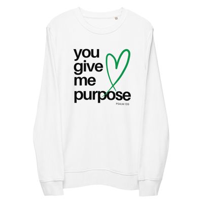 Purpose - Unisex organic sweatshirt