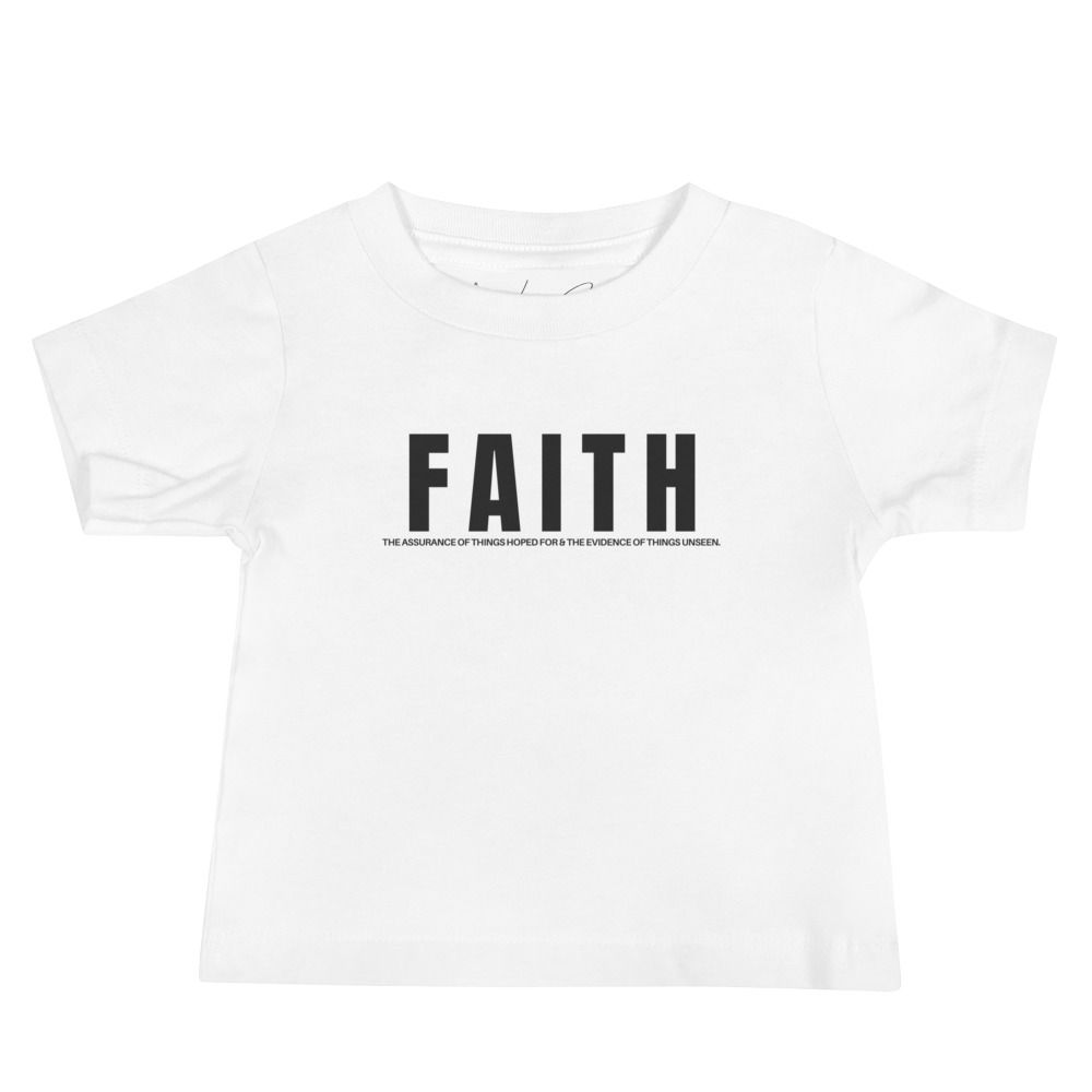 Faith - Baby Jersey Short Sleeve Tee